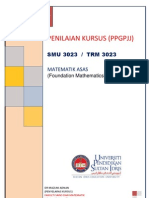 Penilaian Kursus TRM 3023