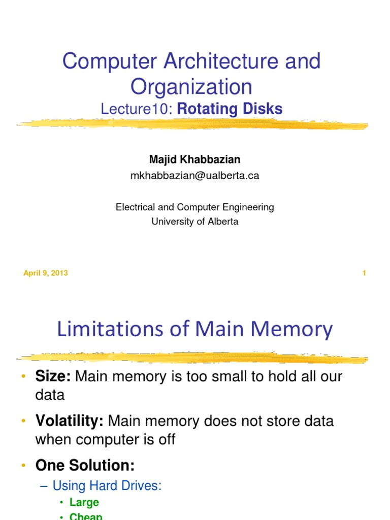 Understanding Hard Disk Drives and SSDs | PDF | Hard Disk Drive | Solid ...