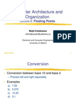 Floating Point Conversion and Representation