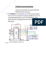 Serial Data Communication: Integrated Circuit RS-232 TTL