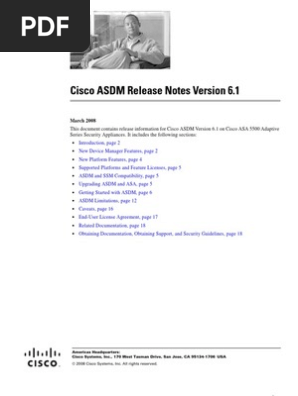 Cisco asdm url