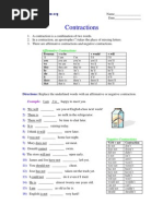 Contractions PDF