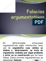 Falacias Argumentativas