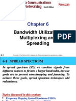 Bandwidth Utilization: Multiplexing and Spreading