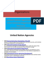Organizations: .United Nation Agencies. (UN) .International Organization - National