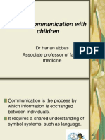 Communication With Children
