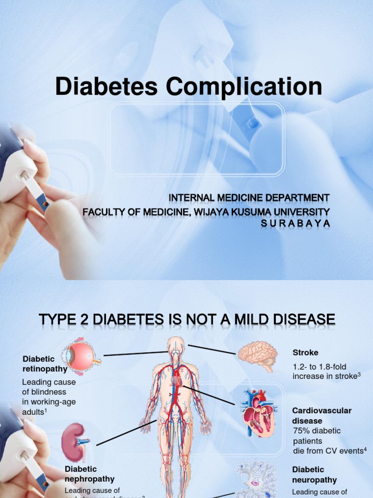 Diabetes Complication Lecture.ppt | Peripheral Neuropathy | Diabetes ...