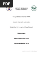 Ensayo HOME