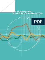 MAnual de monitoreo de la ejecución de proyectos OPS