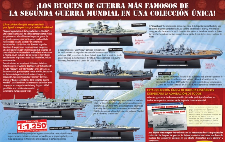 Buques Legendarios de La II Guerra Mundial | PDF | Acorazado | Armada  Imperial Japonesa