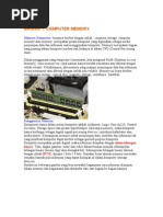 Download Sejarah Perkembangan Memory Komputer by Ridwan Fajarudin SN134889471 doc pdf