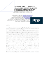 283 - Artigo - Protecao Respiratoria em Laboratorios