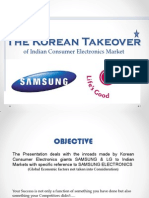 The Korean Takeover LG Samsung Takeover of Indian Markets