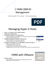 SC VMM 2008 R2 - 3 - Management