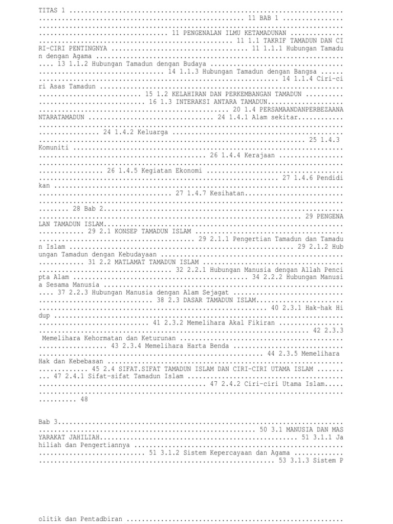Tamadun  PDF