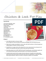 Chicken and Leek Pot Pie
