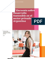 RSE - 3ª Encuesta Sobre Desarrollo Sostenible en Argentina