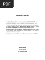 Referencia familiar