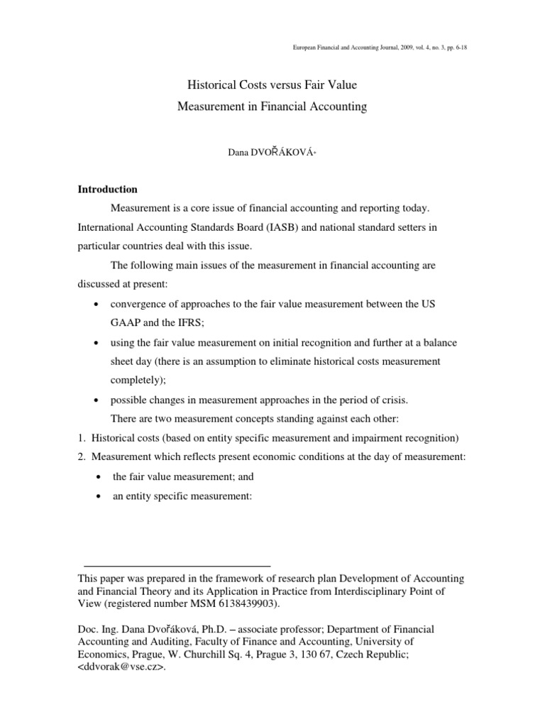 Historical Cost Vs Fair Value | Historical Cost Vs Fair Value Dalam ...