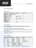 Rockwell PLC5: HMI Setting