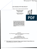 Computer Simulation of FCC Riser Reactors