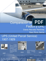 Comparacin Entre Ups Fedex y DHL