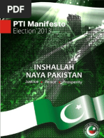 Download PTI Manifesto 2013 by PTI Official SN134950996 doc pdf
