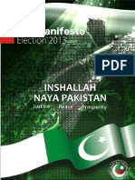 PTI Manifesto 2013