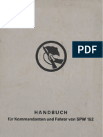 Handbuch für Kommandanten und Fahrer von SPW 152 / Schützenpanzerwagen