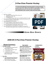 2008-09 NHL OPC Premier Power Point