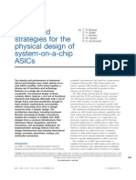 Issues and Strategies For The Physical Design of System-On-A-Chip Asics