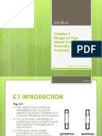 Design For High Speed Automatic Assembly and Robot Assembly