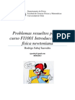 Apuntes UChile -  Problemas resueltos Introducción a la física newtoniana (Rodrigo Sabaj)