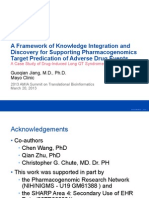 A Framework of Knowledge Integration and Discovery for Supporting PharmacogenomicsTarget Predication of Adverse Drug Events