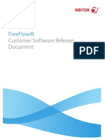 FreeFlow® Customer Software Release Document