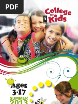 NMC College for Kids Catalog - Summer 2013