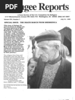 Refugee Reports Special Issue: The Death March From Srebrenica - Part 1