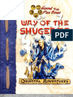 Oriental Adventures - Way of The Shugenja