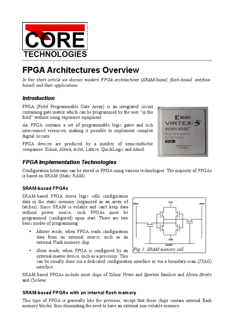 Fpga Architecture | PDF | Computers