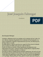 José Joaquín Fabregat. Grabador PDF