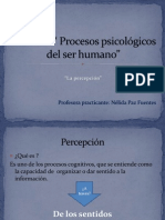 Percepción