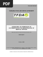 Download TFDA Guideline for Registration of Medical Devices - MORO Final by Subi SN13499471 doc pdf