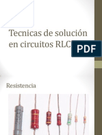 Tecnicas de Solución en Circuitos RLC