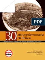 30 años de democracia