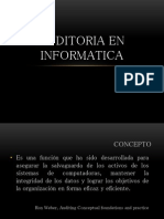 Auditoria en Informatica