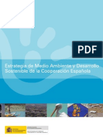 Estrategia de Medio Ambiente y Desarrollo Sostenible de La Cooperación Española