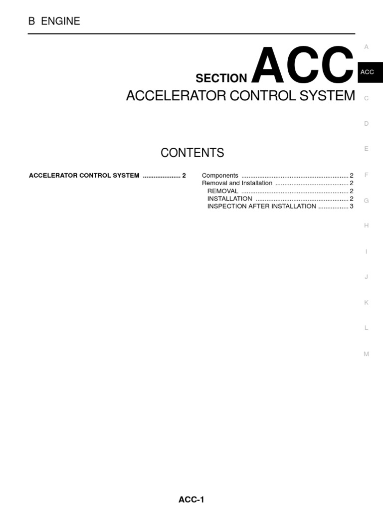 Accelerator Control System Guide | PDF | Home & Garden | Technology ...