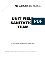 Unit Field Sanitation Team