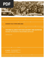 The New Alliance for Food Security and Nutrition