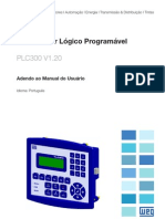 01 WEG Plc300 Adendo Ao Manual Do Usuario 10000958880 1.20 Manual Portugues BR
